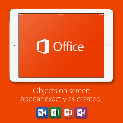 microsoft office for ipad 4