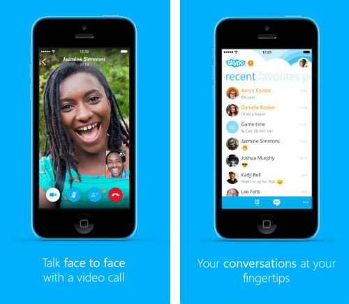 download the new version for ios Skype 8.105.0.211