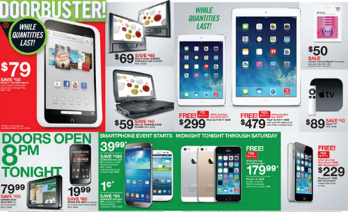 Target Black Friday Sale Includes $479 iPad Air with Free $100 Gift